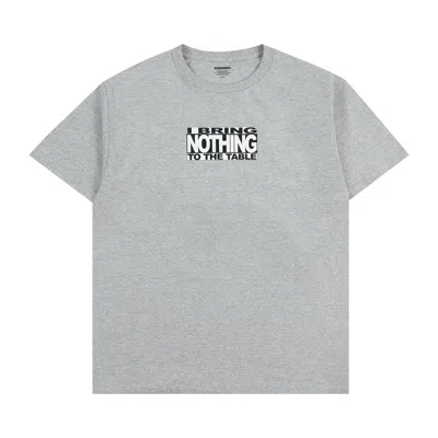 Pre-owned Pleasures Table T-shirt 'heather Grey' | Men's Size S