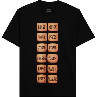 Pleasures Technologic Cotton Graphic T-shirt In Multi