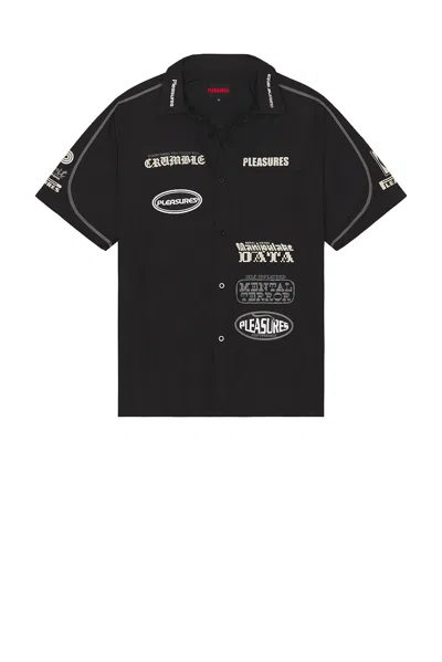 PLEASURES TERROR BUTTON UP SHIRT