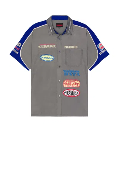 PLEASURES TERROR BUTTON UP SHIRT