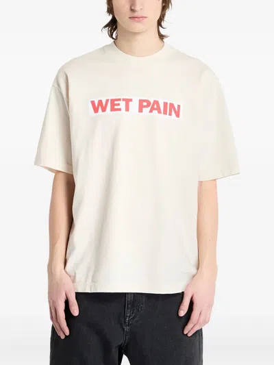 Pleasures Text-graphic T-shirt