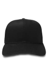 Pleasures Throwback Snapback Baseball Cap In Black