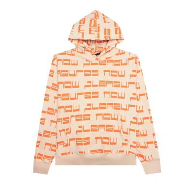 Pre-owned Pleasures Tier Hoodie 'ivory' In White