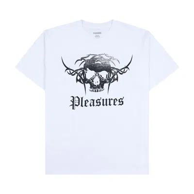 Pre-owned Pleasures Tradition T-shirt 'white' | Men's Size S