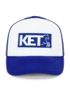 Pleasures Tranquil Trucker Hat In Blue