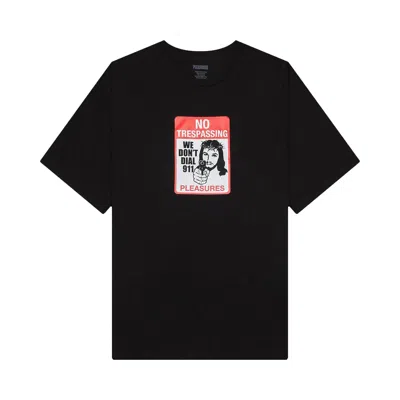 Pre-owned Pleasures Trespass T-shirt 'black' | Men's Size Xl