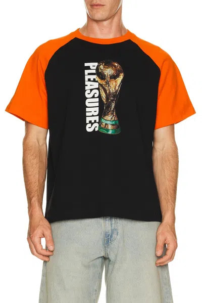 Pleasures Trophy Raglan Tee In Multi