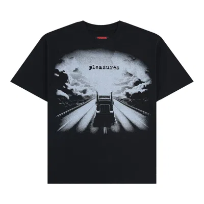 Pre-owned Pleasures Truck Heavyweight Shirt 'black'