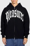 Pleasures Twitch Graphic Zip Hoodie In Animal Print