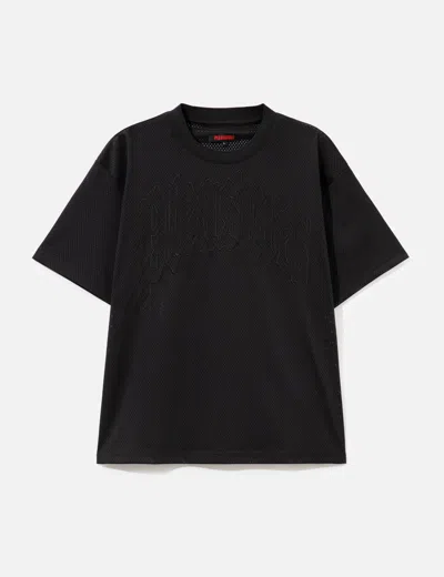 Pleasures Twitch Mesh Shirt In Black