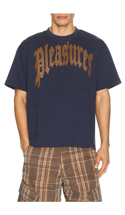 Pleasures Twitch Studded Tee In Pattern
