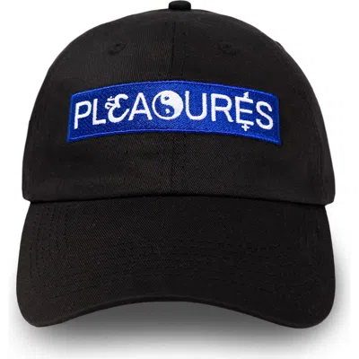 Pleasures Unity Adjustable Twill Baseball Cap In Gold