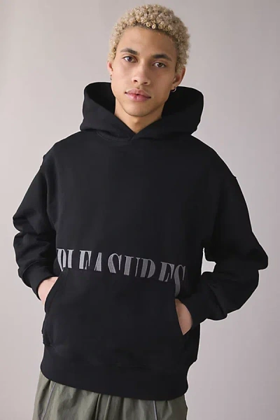 Pleasures Uo Exclusive Mayhem Logo Graphic Hoodie Sweatshirt In Black, Men's At Urban Outfitters