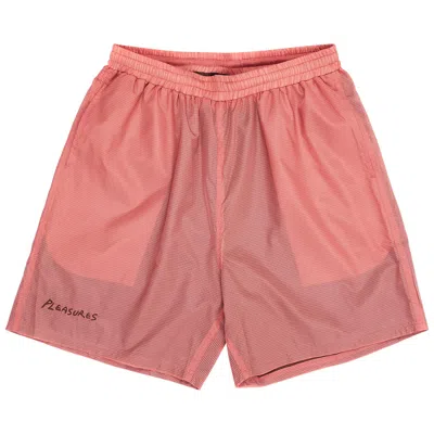 Pre-owned Pleasures Vcr Active Shorts 'clay' | Tan | Men's Size L In Brown