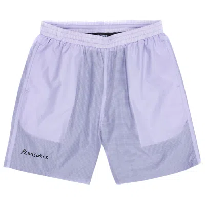 Pre-owned Pleasures Vcr Active Shorts 'lavender' | Purple | Men's Size L