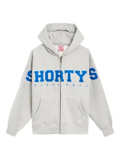Pleasures Wave Hoodie In Gray