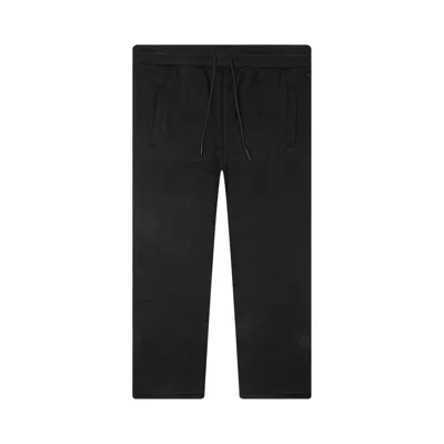 Pre-owned Pleasures Wave Quilted Easy Pants 'black'