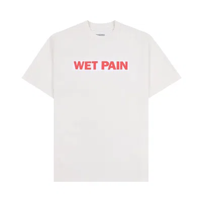 Pre-owned Pleasures Wet Pain T-shirt 'cream' | Men's Size L