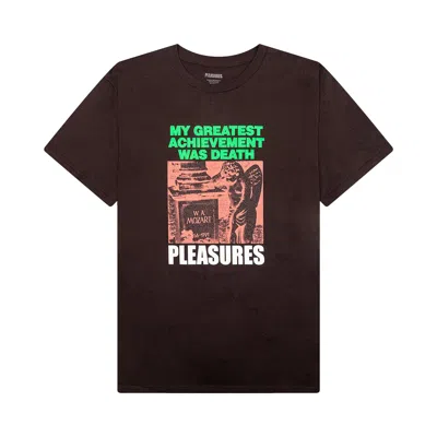 Pre-owned Pleasures Wolfie T-shirt 'brown' | Men's Size L