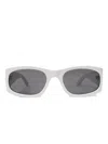 Pleasures X Akila Eazy 55mm Rectangular Sunglasses