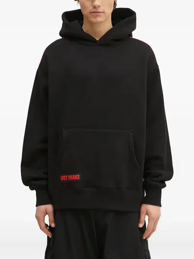 Pleasures X Austin Lee Craft Back-print Hoodie In Black