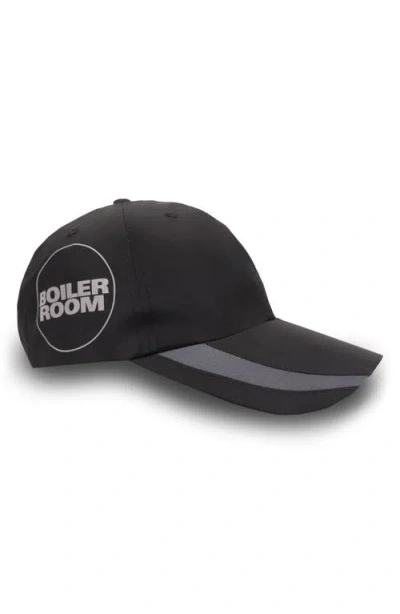 Pleasures X Boiler Room Sport Baseball Cap In Black