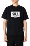 Pleasures X Daft Punk Inverted Short-sleeve T-shirt In Black