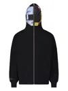 Pleasures Daft Punk Ram Graphic Zipper Hoodie In Black