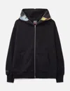 Pleasures Daft Punk Ram Graphic Zipper Hoodie In Black