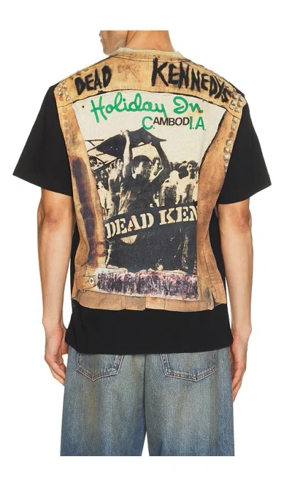 Pleasures X Dead Kennedys Vest Heavyweight Tee In Multi