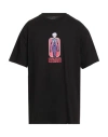 Pleasures X Evangelion Man T-shirt Black Size Xl Cotton In Black