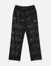 Pleasures X Juicy Couture Crest Velour Track Pants In Black