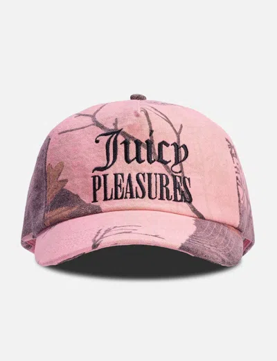 Pleasures X Juicy Couture Realtree Cap In Pink