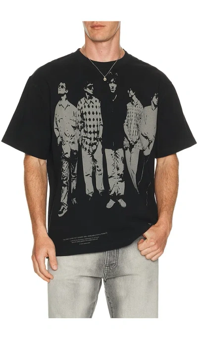 Pleasures X Oasis Definitely Heavyweight Shirt In Black