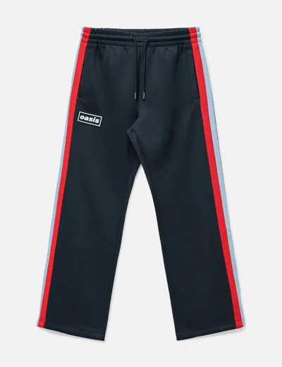 Pleasures X Oasis Forever Track Pants In Blue