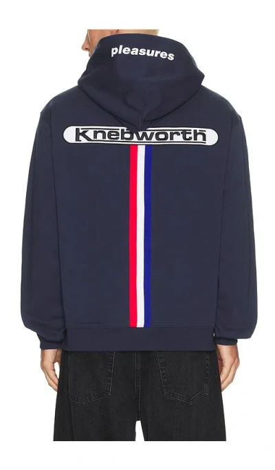 Pleasures X Oasis Knebworth Hoodie In Blue