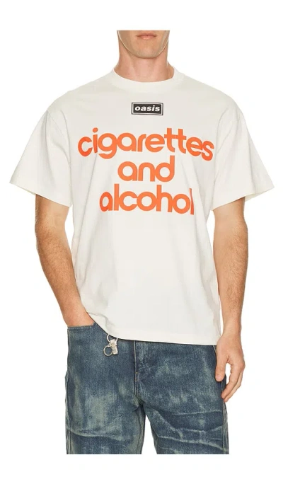 Pleasures X Oasis Nordique T-shirt In White