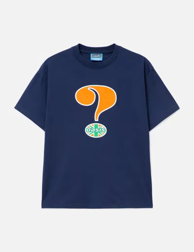 PLEASURES PLEASURES X OASIS QUESTION MARK T-SHIRT