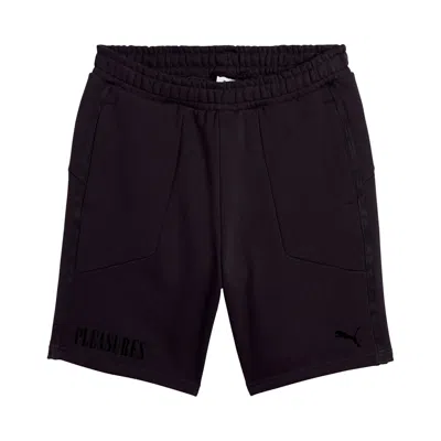 Pre-owned Pleasures X Puma Shorts 'puma Black' | Men's Size S