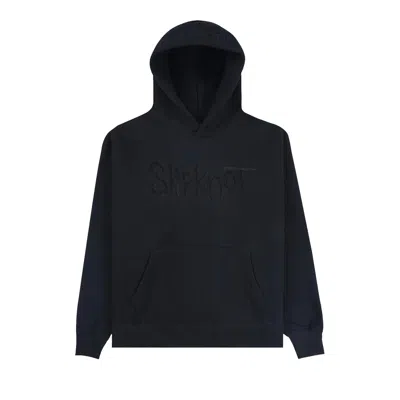 Pre-owned Pleasures X Slipknot Debut Hoodie 'black'
