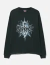 Pleasures X Slipknot Spit Thermal Long Sleeve In Black