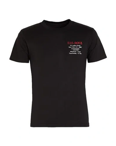 Pleasures X Triple 5 Soul Man T-shirt Black Size S Cotton