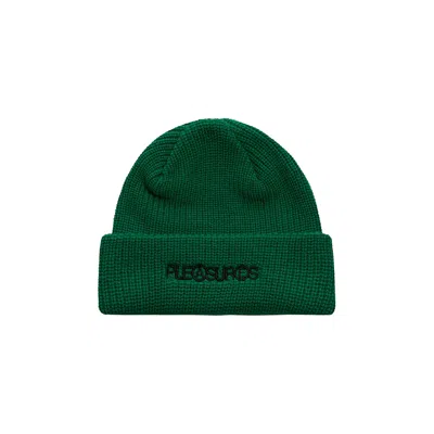 Pre-owned Pleasures Zine Beanie 'forest' | Green | Men's Size Onesize