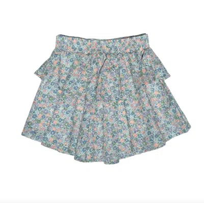 Pleat Kids' Girls Parker Skirt In Blue