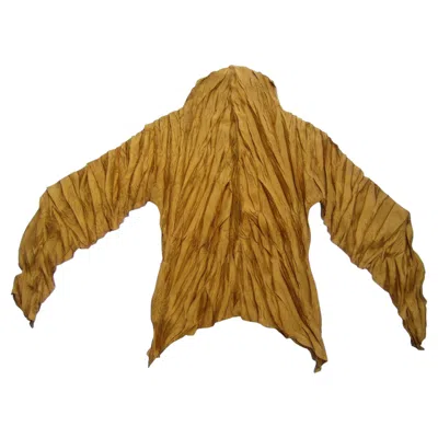 Pre-owned Pleats Please Issey Miyake  Burnt Orange Blouse C 1990s