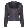 Pleats Please Lantern Jacket In Black