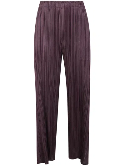 Pleats Please Monthly Colors: July Pants In Purple