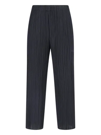 Pleats Please Pleated Pants In Black