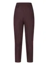 Pleats Please Straight Pants In Brown