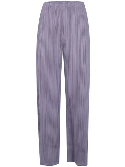Pleats Please Trousers "monthly Colors: August" In Pink
